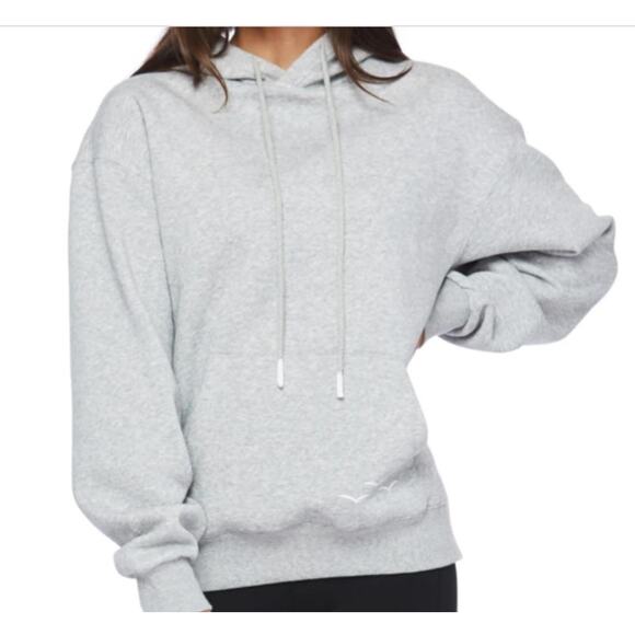 LazyPants Hoodie M Sweatshirt Gray Cooper NWT - Picture 9 of 9